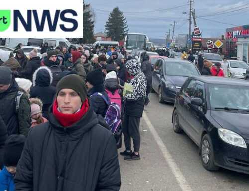 Bedrijfsleider Roel Mazzucco uit Hasselt probeert familieleden van werknemers te evacueren aan Pools-Oekraïense grens